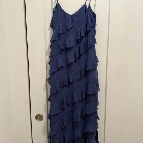 Lulu's Ruffle Midi Dress - Picture 4 of 4